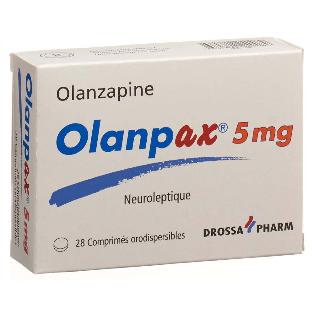 Olanpax cpr orodisp 5 mg, , Olanpax cpr orodisp 5 mg 28 pce