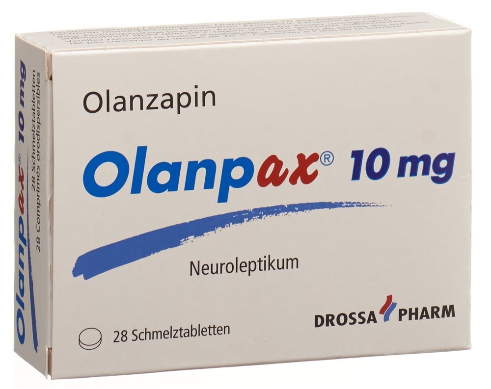 Olanpax cpr orodisp 10 mg, , Olanpax cpr orodisp 10 mg 28 pce