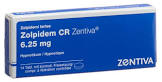 Zolpidem CR Zentiva 12.5 mg, Tabletten mit kontrollierter Wirkstoff-Freigabe