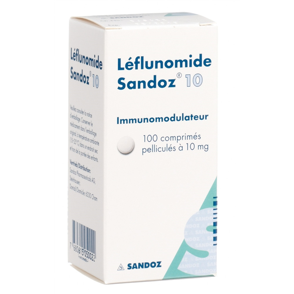 LEFLUNOMIDE Zentiva cpr pell 20 mg bte 100 pce