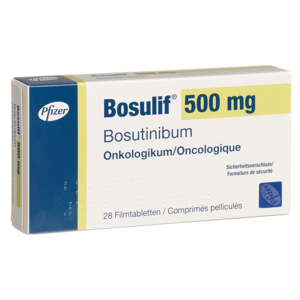 BOSULIF cpr pell 500 mg 28 pce