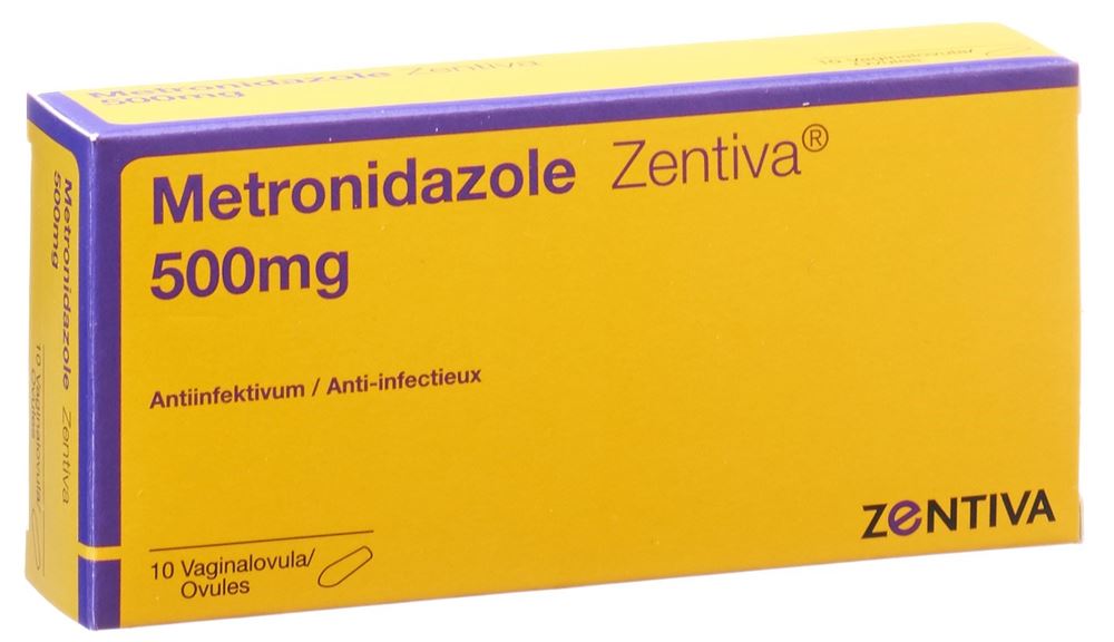 METRONIDAZOLE Zentiva ovule 500 mg 10 pce