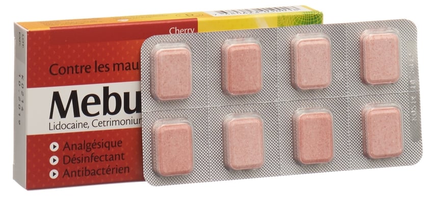 Mebu-Cherry, Lutschtabletten