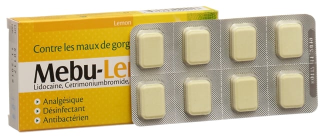 Mebu-Lemon, Lutschtabletten