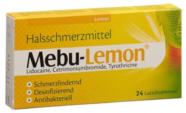 Mebu-Lemon, Lutschtabletten