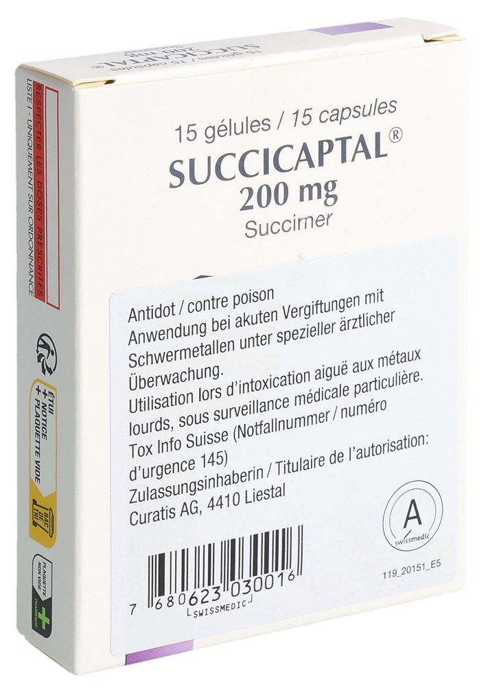 Succicaptal, Kapseln