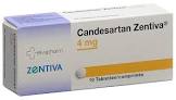 Candesartan Zentiva 4 mg, Tabletten