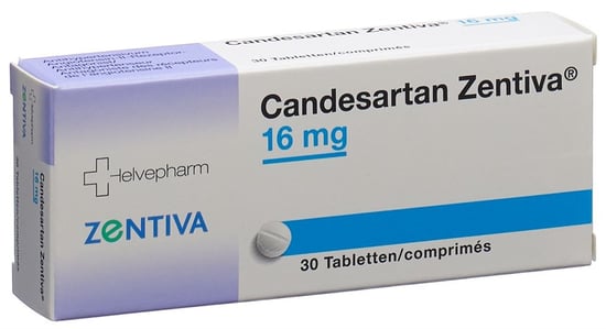 Candesartan Zentiva 8 mg, Tabletten