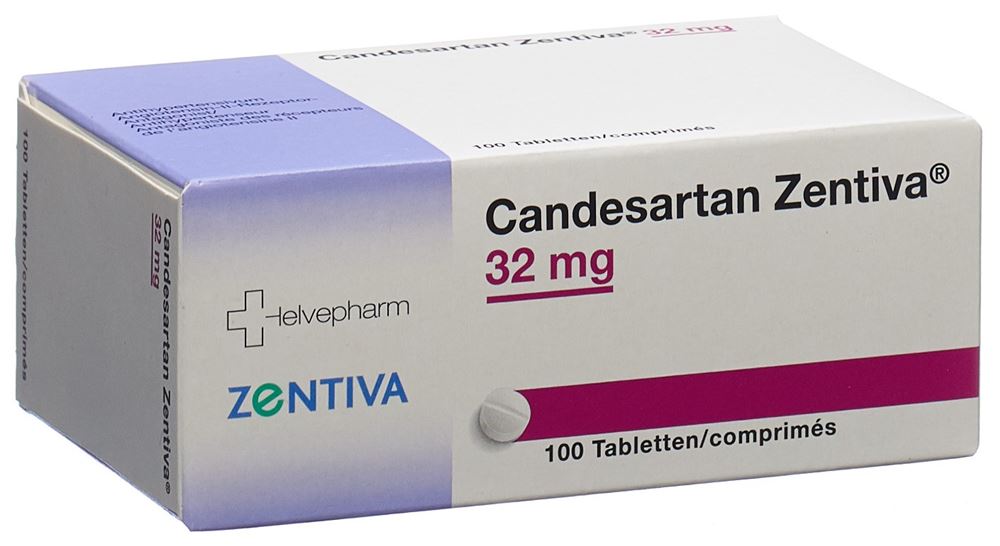 Candesartan Zentiva 32 mg, Tabletten