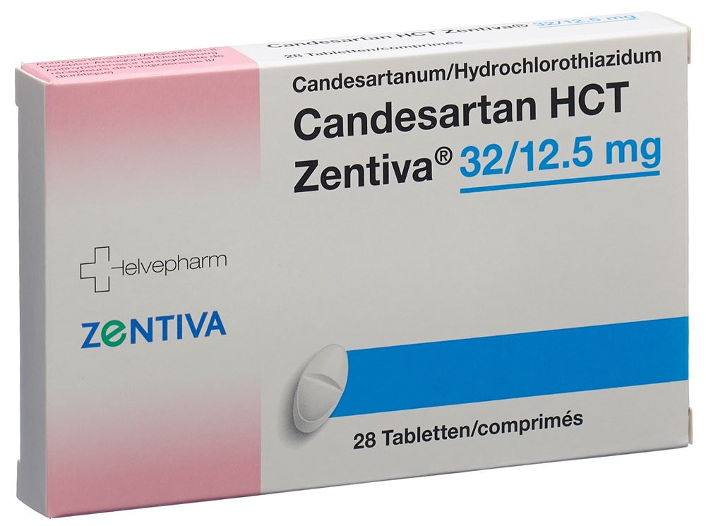 CANDESARTAN HCT Zentiva cpr 32/12.5 mg 28 pce