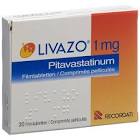 Livazo 1 mg, Filmtabletten