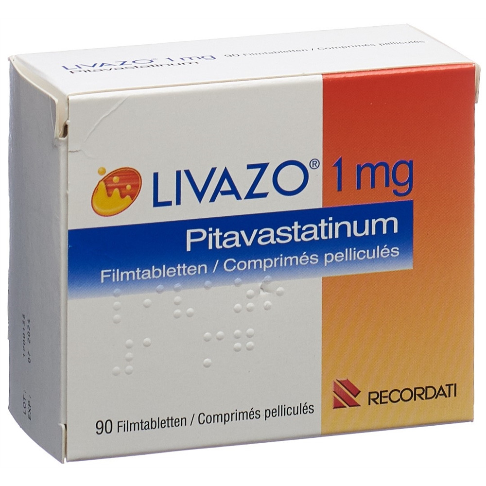 Livazo 1 mg, Filmtabletten