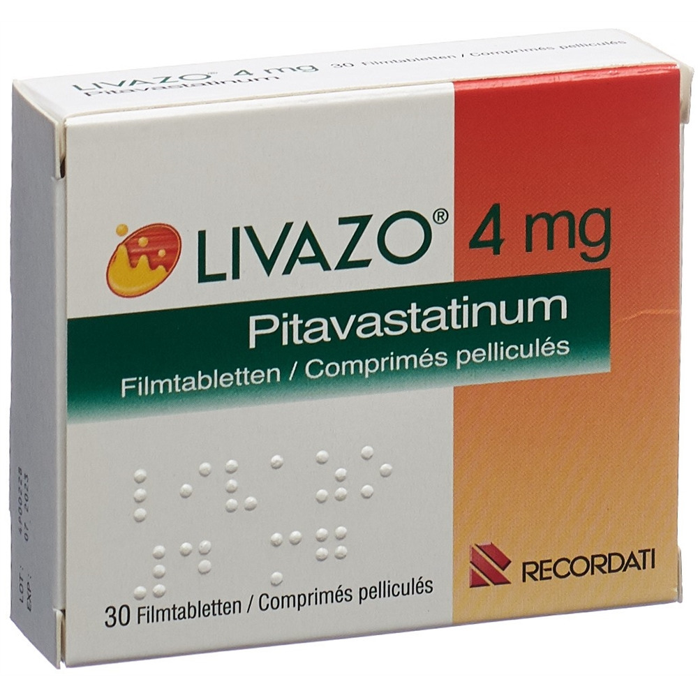 Livazo 4 mg, Filmtabletten