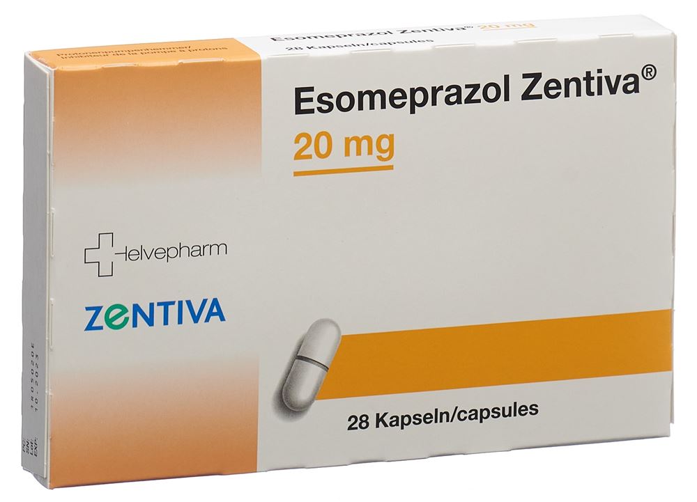 ESOMEPRAZOL Zentiva caps 20 mg 28 pce