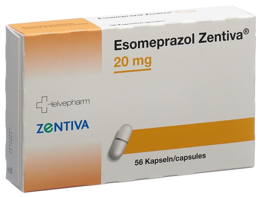 ESOMEPRAZOL Zentiva caps 20 mg 56 pce