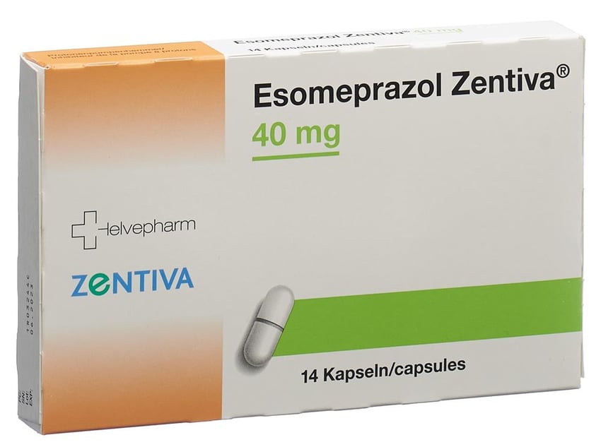 Esomeprazol Zentiva 40 mg, Kapseln