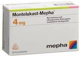 MONTELUKAST Mepha cpr croquer 4 mg 28 pce