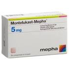 MONTELUKAST Mepha cpr croquer 5 mg 98 pce