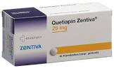 Quetiapin Zentiva 25, Filmtabletten