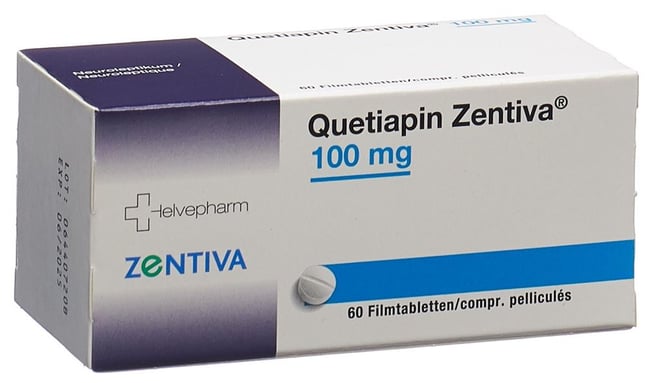 Quetiapin Zentiva 25, Filmtabletten