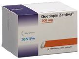 Quetiapin Zentiva 300, Filmtabletten