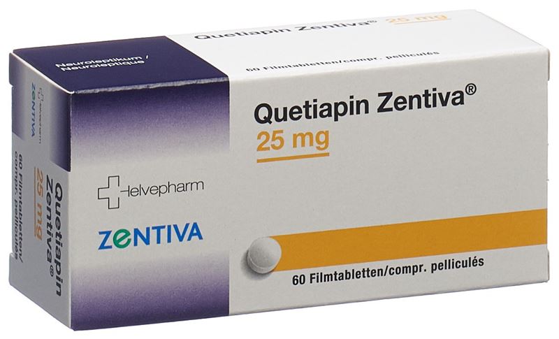 Quetiapin Zentiva 300, Filmtabletten
