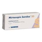 MIRTAZAPINE Sandoz cpr pell 30 mg 10 pce