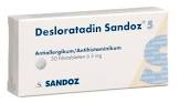 DESLORATADINE Sandoz cpr pell 5 mg 30 pce