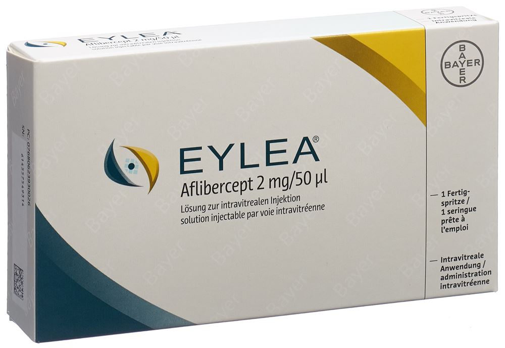 EYLEA sol inj 2 mg/0.05ml ser pré