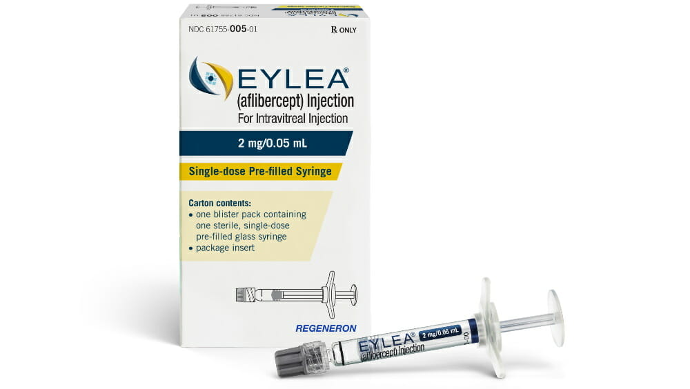 Eylea 2 mg/0.05 ml, Injektionslösung in einer Fertigspritze