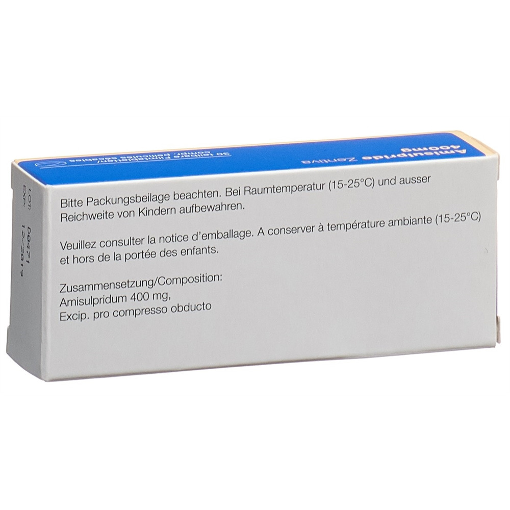 AMISULPRIDE Zentiva cpr pell 400 mg 30 pce