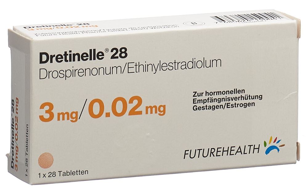Dretine 28, Filmtabletten