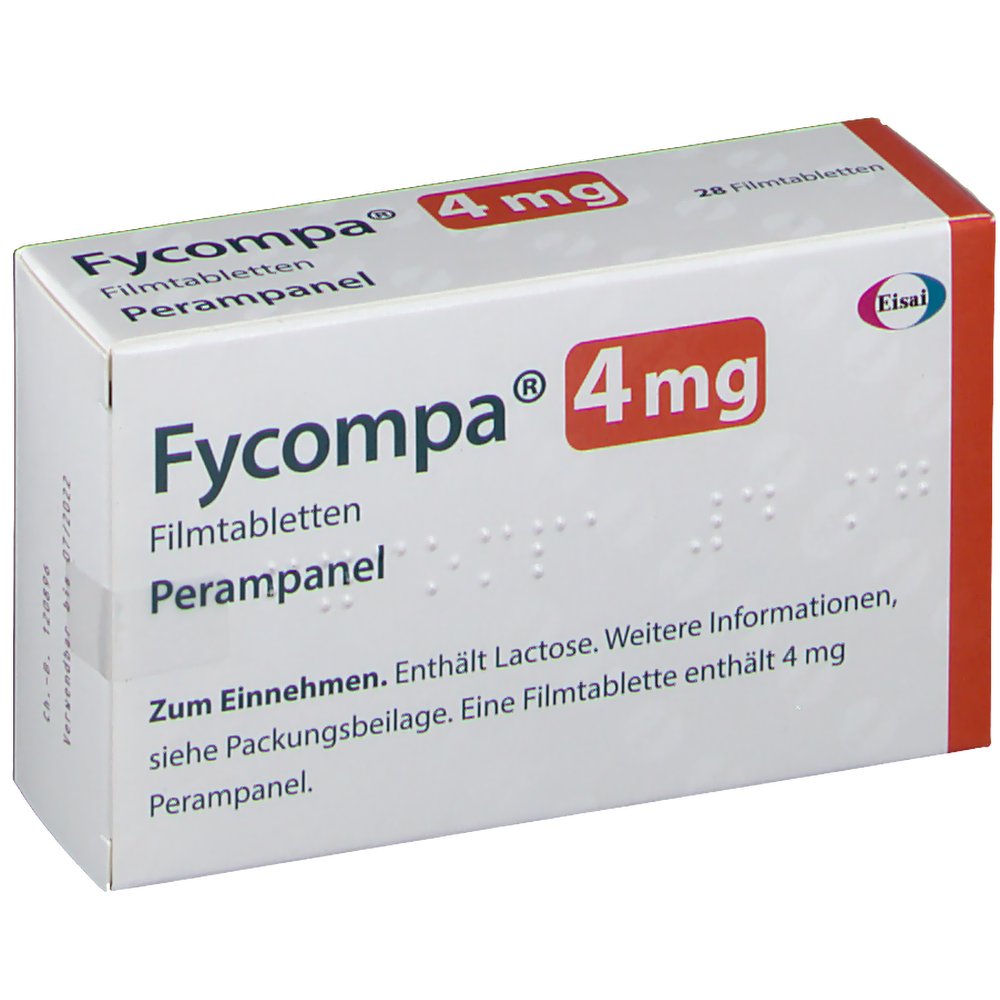 Fycompa 4mg, Filmtabletten