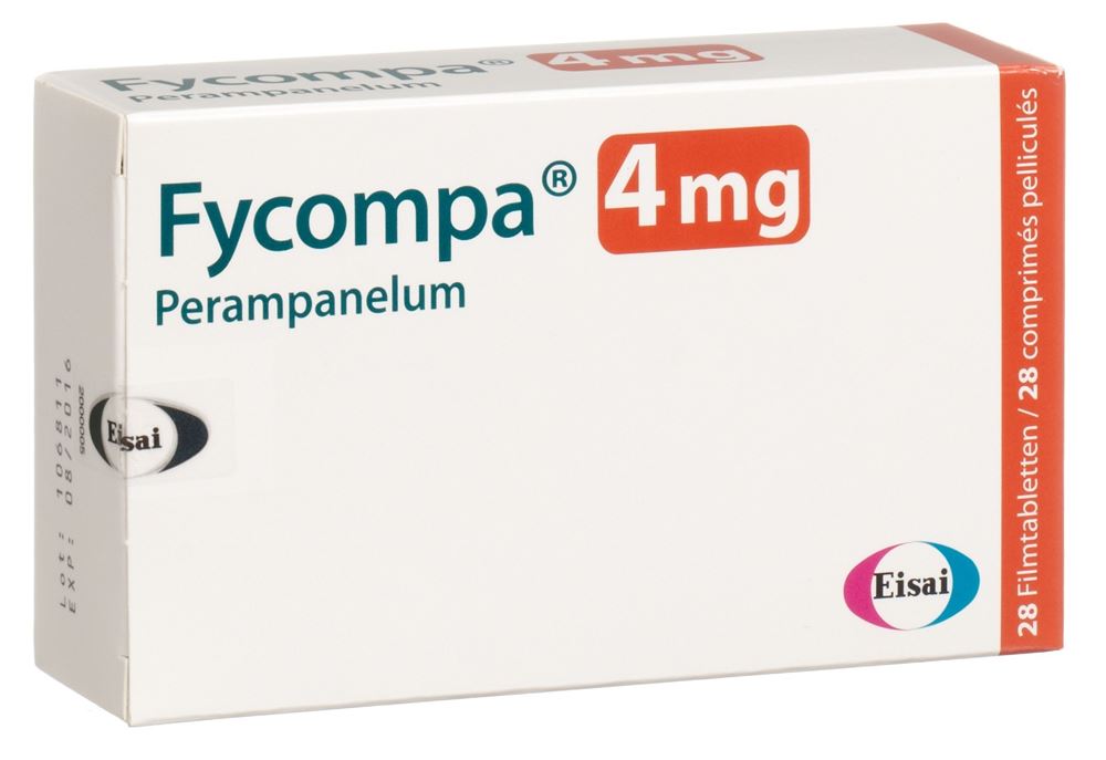 FYCOMPA cpr pell 4 mg 28 pce