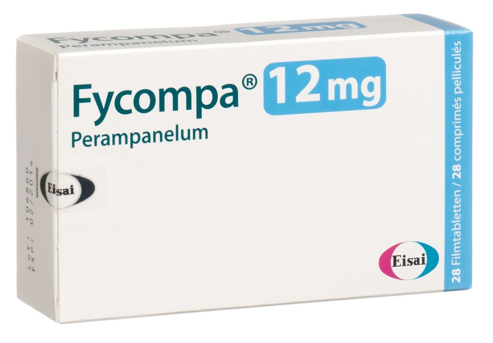 FYCOMPA cpr pell 12 mg 28 pce