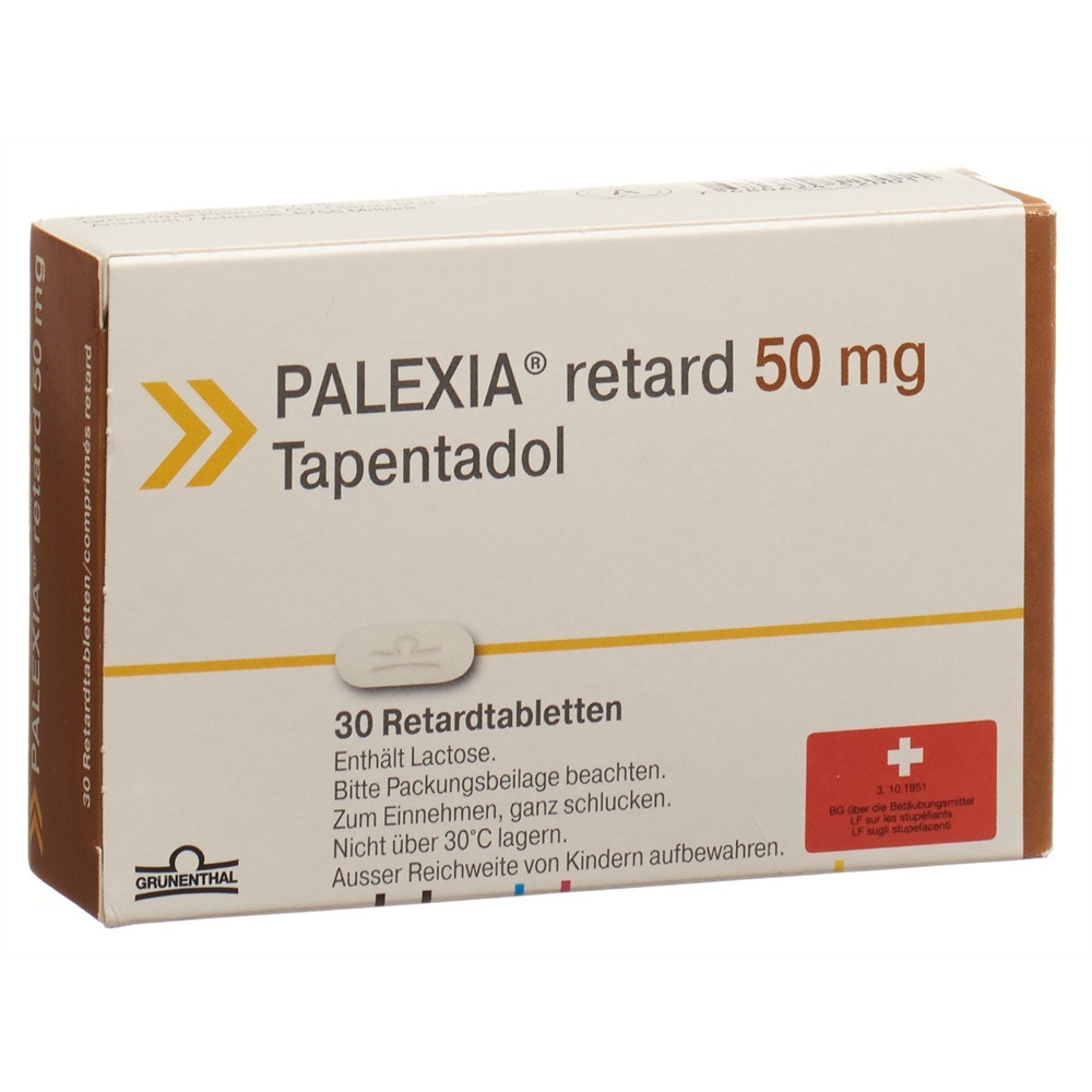 Palexia retard 50 mg, Retardtabletten
