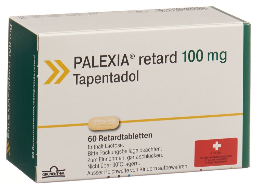 PALEXIA cpr ret 100 mg 60 pce