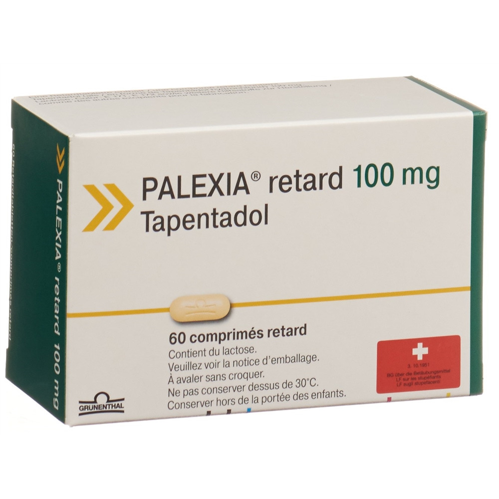PALEXIA cpr ret 100 mg 60 pce