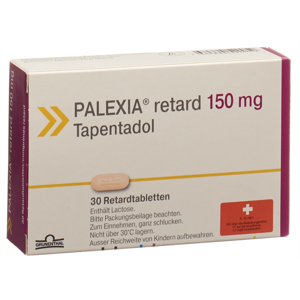 PALEXIA cpr ret 150 mg 30 pce