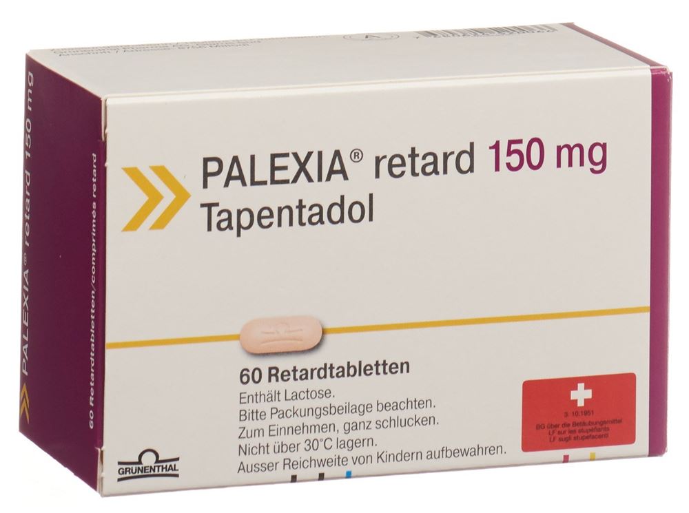 PALEXIA cpr ret 150 mg 60 pce