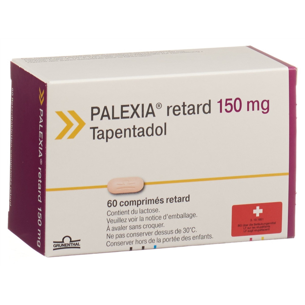 PALEXIA cpr ret 150 mg 60 pce