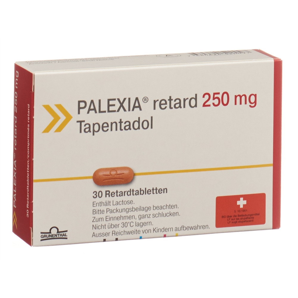PALEXIA cpr ret 250 mg 30 pce