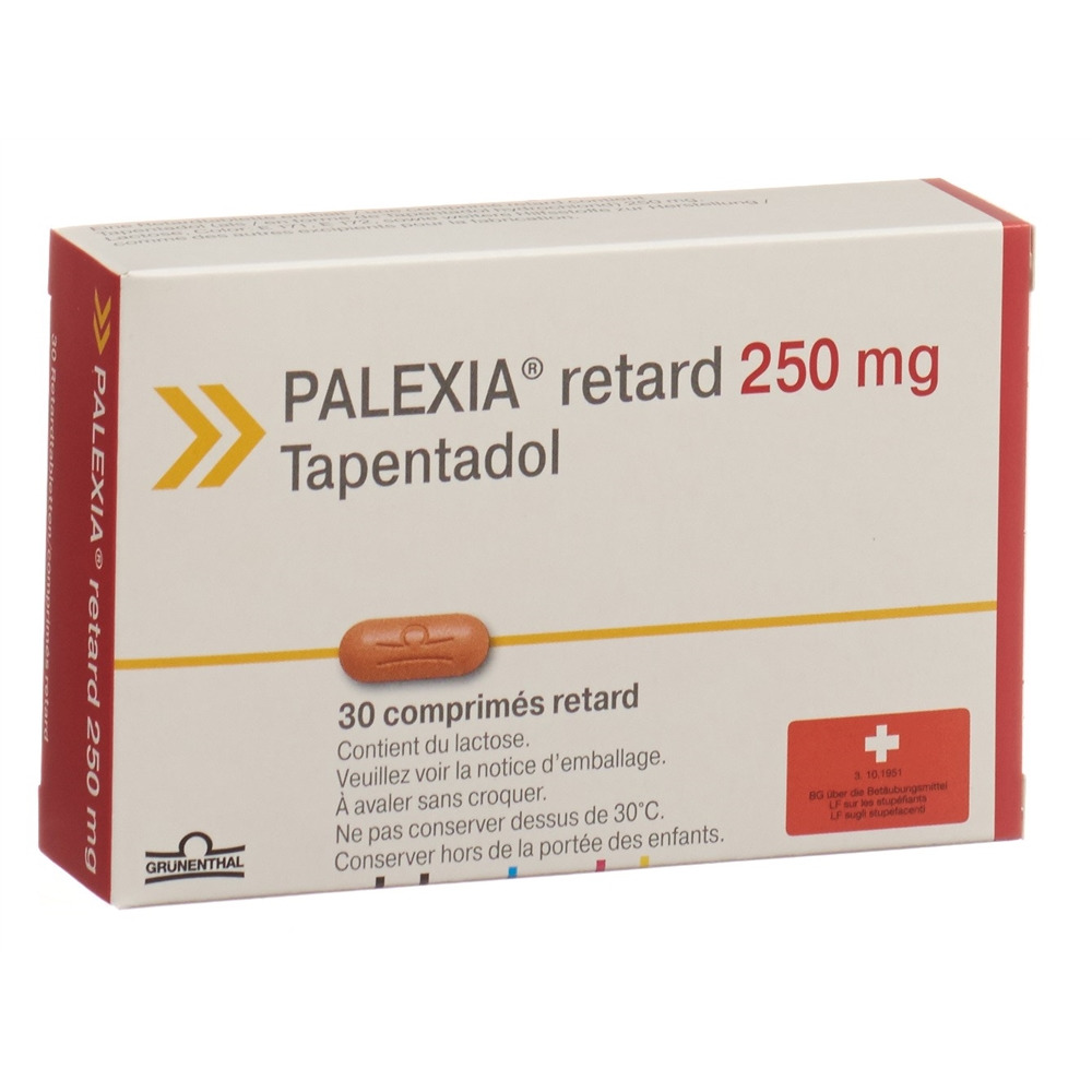 PALEXIA cpr ret 250 mg 30 pce