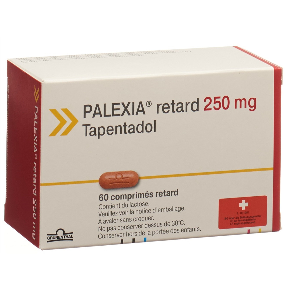 PALEXIA cpr ret 250 mg 60 pce