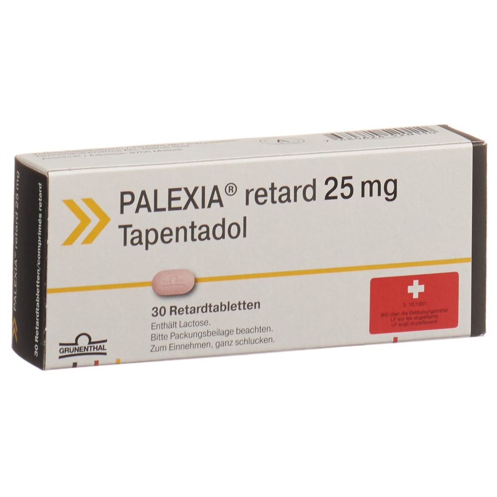PALEXIA cpr ret 25 mg 30 pce