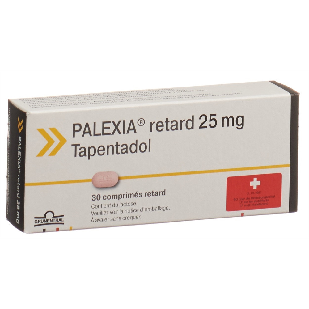 PALEXIA cpr ret 25 mg 30 pce