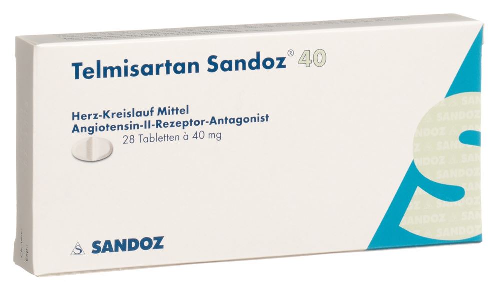 TELMISARTAN Sandoz cpr 40 mg 28 pce