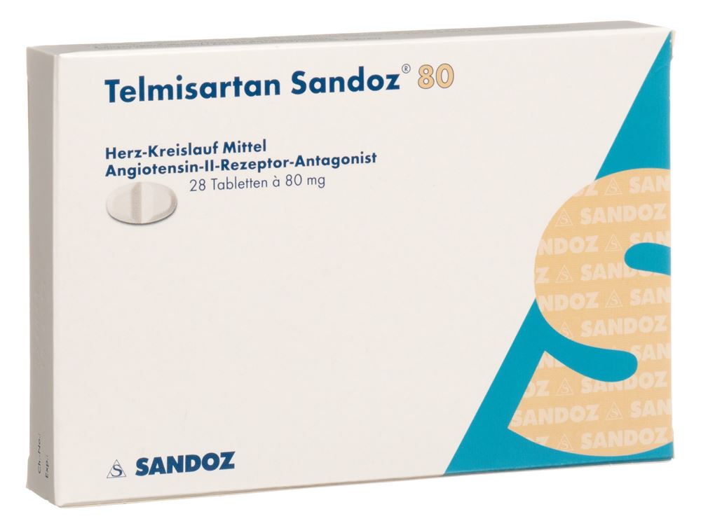 TELMISARTAN Sandoz cpr 80 mg 28 pce