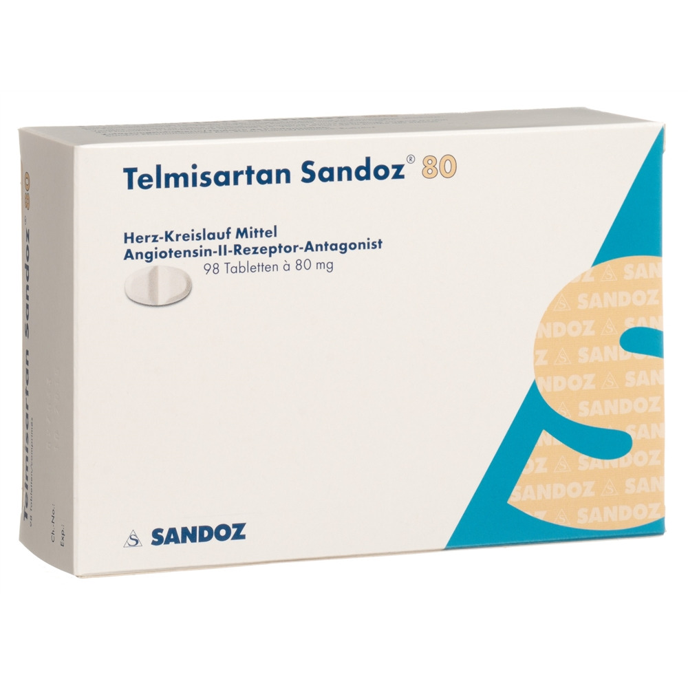 TELMISARTAN Sandoz cpr 80 mg 98 pce