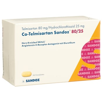 TELMISARTAN Sandoz cpr 80 mg 98 pce